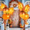 Happy Fall Balloon, 16Pcs Big Maple Leaves Acorn Balloons, Fall Mylar Foil Balloons for ThanksGiving Home Festival Decorations